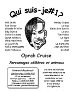 Qui suis-je #1?