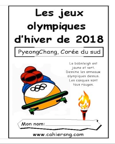 PDF Les olympiques d hiver – Cahiers d activités N G pdf les olympiques dhiver
